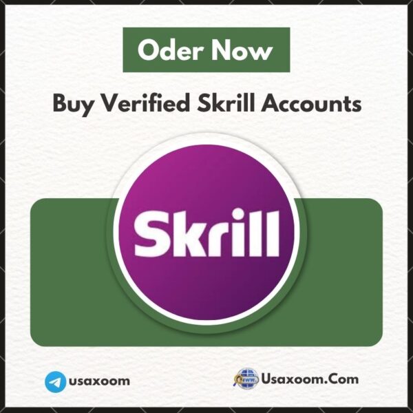Buy Verified Skrill Accounts-100% Safe, USA, UK Acc. Available